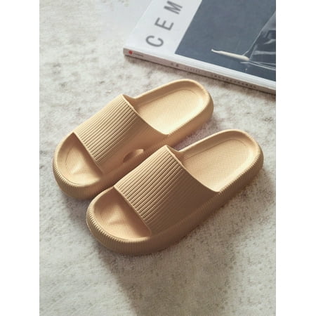 

Women‘s Anti-Skid Soft-Soled Thick-Sole Slippers Wear-Resistant Indoor Household Eva Material Thick-Sole House Slippers