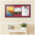 thumbnail image 2 of ArtToFrames Collage Photo Picture Frame with 1 - 12x12 and 2 - 12x16 Openings, Framed in Black with Rouge and Black Mats (CDM-3926-71), 2 of 8