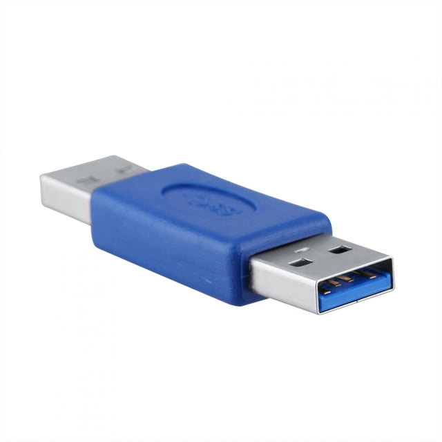 0.3inch Thickness Type A Male To Type A Male Connector, A MALE TO A MALE Connector, Lightweight 2.1 X 0.6inch For PC Computer