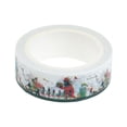 thumbnail image 1 of Rollo de cinta washi, cinta adhesiva decorativa de 15 mm de ancho, cinta adhesiva grabable para scrapbooking y manualidades. 17, 1 of 7