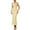 Yellow, variant on KHONTS Off the Shoulder Maxi Dress for Women Corset Ruched Bodycon Formal Wedding Guest Dresses Yellow XS