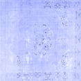 thumbnail image 1 of Ahgly Company Indoor Square Persian Blue Traditional Area Rugs, 6' Square, 1 of 4