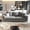 Grey, variant on 83" Plush Corduroy Sillones Para Sala Sofa, Para Sala Sofa with Solid Wood Frame, Para Sala Sofas with Convertible Design for Living Spaces, Grey