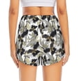 thumbnail image 4 of Goofa Abstract Watercolor Printed Women 2 in 1 Running Shorts,Quick Dry Athletic Workout Shorts,High Waisted Athletic Shorts with Liner Pockets-X-Large, 4 of 9