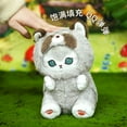 thumbnail image 5 of Youyou Genuine Mofusand Long Tailed Animals Series Plush Doll Cute Shark Cat Soft Doll Kawaii Stuffed Plushie Toy Gift For Kids, 5 of 5