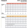 thumbnail image 3 of Chartpak Vinyl Letters – 1" Capital Letters, Metallic Silver, 3 of 3
