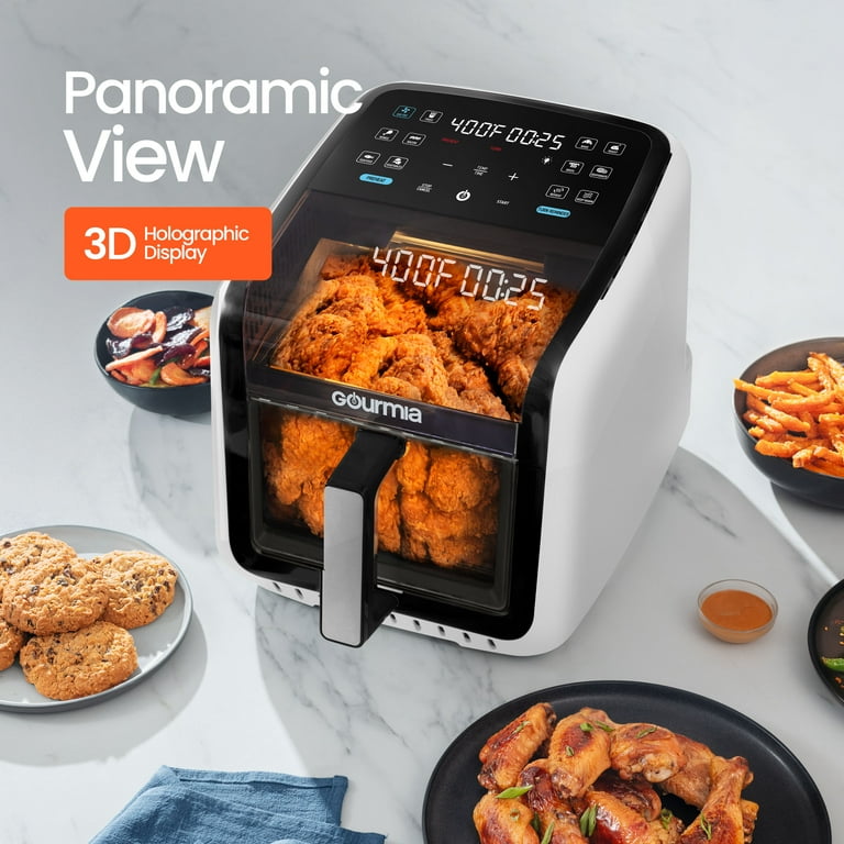 Gourmia Panorama 7-QT Digital Air Fryer with Panoramic View