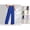 Blue, variant on Uniform Pants for Girls Wide Leg Dress Pants Pockets Stretchy Solid Color High Elastic Waist Pull on School Uniform