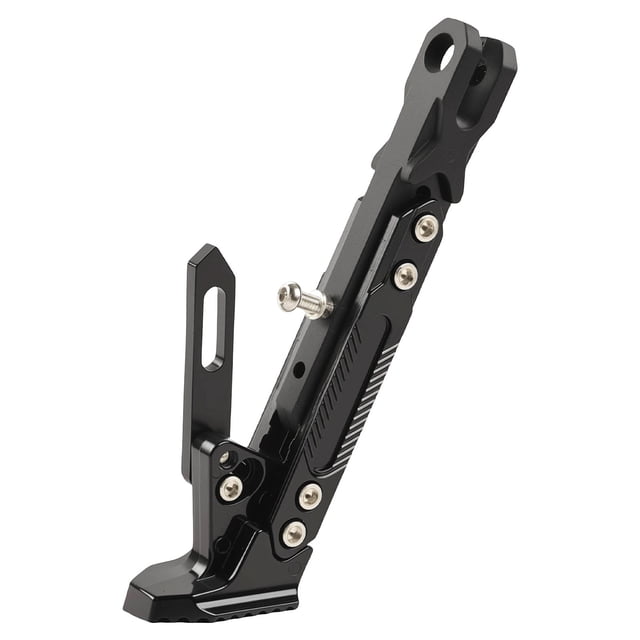 Béquille de Moto pour Hommes Femmes Hauteur Réglable Repose-Pieds en Alliage d'Aluminium Support 190Mm