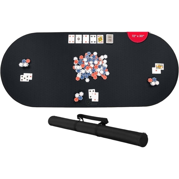 Feltectors Board Game Mat, Table Cover for Mahjong, Poker, Playing Cards, Tile Games, Dominoes 72 x 30 inch