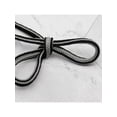thumbnail image 2 of INSPIRE CHIC Oval Laces Two Colored Textured Stripes Shoe Laces for Sneakers 100cm/39.4" Black, 2 of 5