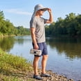 thumbnail image 5 of Bucket Hat with Neck Flap Wide Brim Fishing Hat Breathable Mesh Sun Hat Adjustable Outdoor Hat for Hiking Camping Travel Walking and Outdoor Recreation, 5 of 7