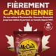 McCain Pockets® Beef Taco, Made in Canada from domestic and imported ingredients, 6 x 90g