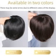 thumbnail image 1 of Peluca reeditada para mujer, peluca de cabello blanco con parte superior reeditada, cabello completo para mujeres de mediana edad y mayores, 1 of 2