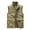 Khaki Tops for Men, variant on IYTR Men's Outdoor Fleece Vest Warm Sleeveless Jacket Stand Collar Multi-Pockets Waistcoat Male Winter Coats Windproof Thermal Vest