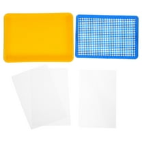 OUNONA Paper Making Kit 1 Set with Plastic Screen and Assorted Colors for Home Papermaking Crafts