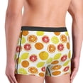 thumbnail image 4 of Bingfone Lemon Orange Men's Underwear - Casual Stretch Boxer Briefs-Small, 4 of 7