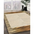 thumbnail image 2 of Ahgly Company Indoor Rectangle Patterned Golden Blonde Gold Area Rugs, 2' x 4', 2 of 6