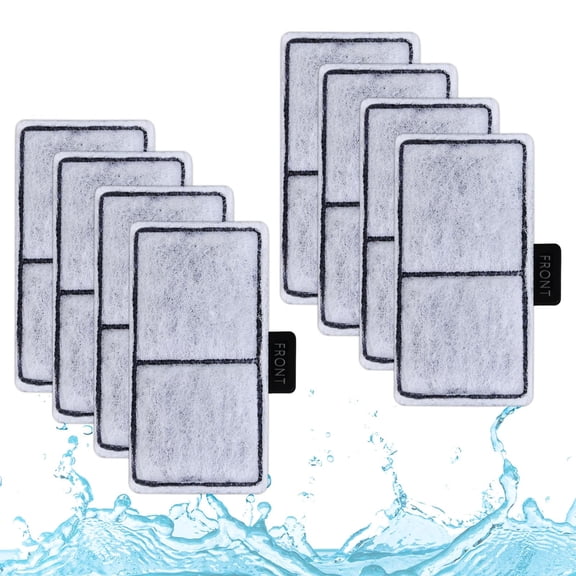 8 Packs Filter Cartridge Compatible with Top Fin EF-S Element,8 Packs Aquarium Filter Compatible with BF5 BETTAFLO,EF-S Filter Cartridges Compatible with Top Fin Fish Tank