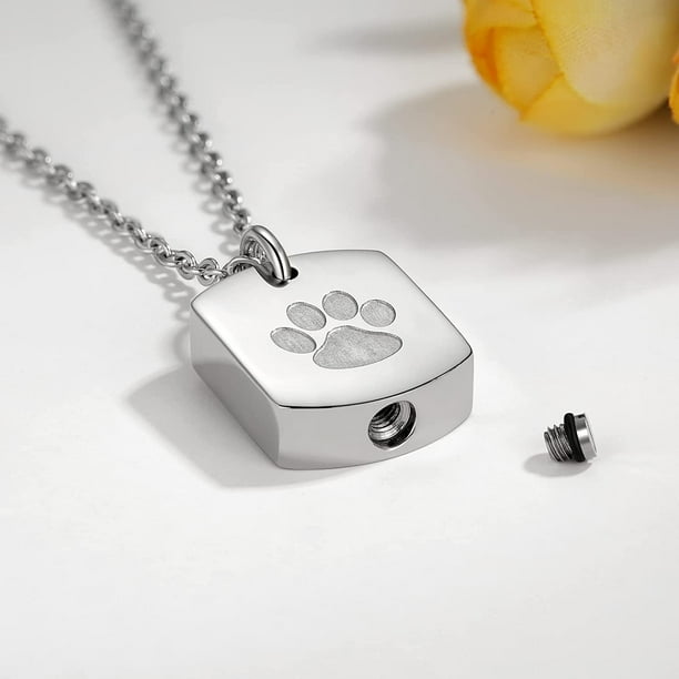 Necklace for ashes dog cheap