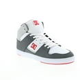 thumbnail image 2 of DC Cure Casual High-Top Skate Shoes Sneakers White/Grey/Red 8.5 D (M), 2 of 8