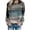 Blue, variant on Casual Tops for Women Long Loose Thermal Crewneck Sweat Print Sleeve Com Petite Tops for Women,Red,M