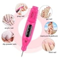 thumbnail image 4 of Electric Nail File Set Adjustable Speed Professional Manicure Pedicure Drill Kit, 4 of 7