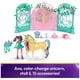 thumbnail image 2 of Muñeca Ava de Unicorn Academy de Playset con forma de hoja que cambia de color, 2 of 9