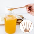 thumbnail image 5 of Mutably 5pcs Honeycomb Wooden Honey Dipper Sticks Honey Jar Drizzle Honey Spoons for Honey Pot Jar Containers Case, 5 of 10