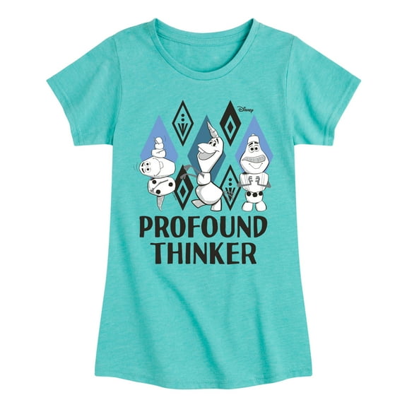 Frozen 2 - Profound Thinker - Toddler And Youth Girls Short Sleeve Graphic T-Shirt
