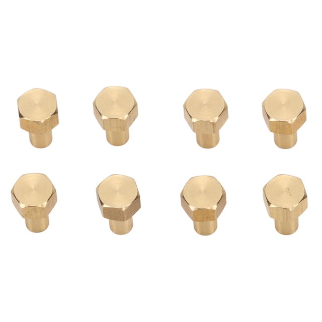 Tuerca hexagonal RC Jadeshay de Latón 8 piezas 1/24