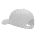thumbnail image 3 of Viva Word Embroidered Twill Cap - White OSFM, 3 of 5
