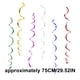 thumbnail image 3 of Xihbxyly Serpentinas para Fiestas, Cintas Multicolor Vibrantes, Fáciles de Colgar, Material de Pvc Seguro, Estilo Bohemio, Decoración para Cumpleaños y Bodas, Paquete de 60, 75 Cm Cada Una, 3 of 6