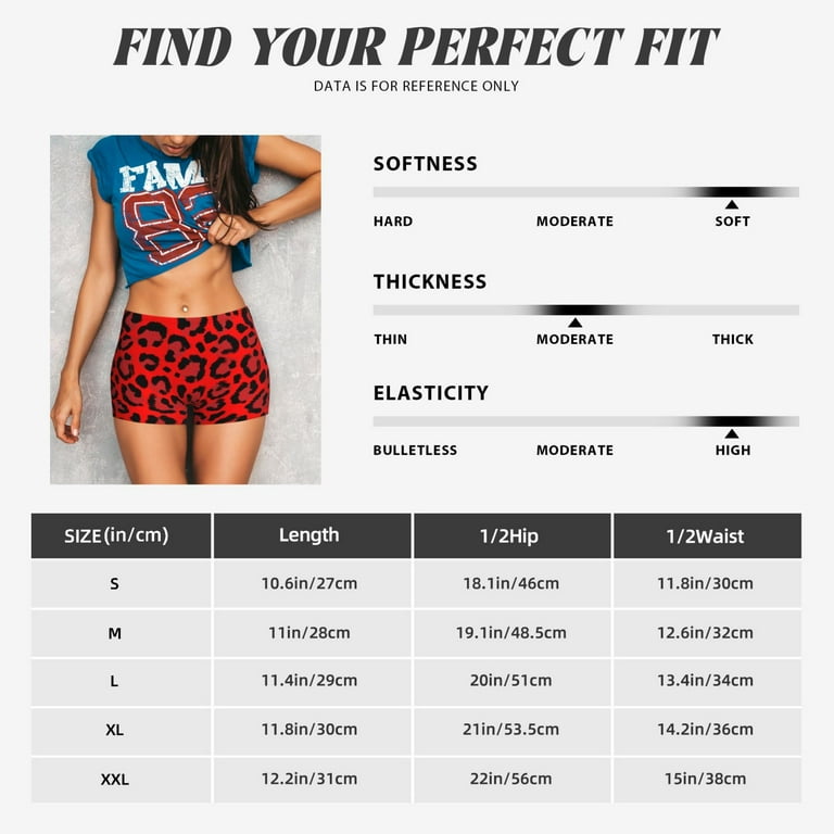 Leopard workout shorts deals