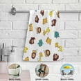 thumbnail image 6 of Coolnut Giraffe Soft Hand Towels, 2 PcsAbsorbent Bath Towel Decorative Fingertip Towels for Bathroom Gym Spa Hotel Beach Swimming Pool,14.4"x 28.3", 6 of 6