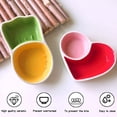 thumbnail image 3 of 2 Pack Hamster Bowl Ceramic, Rabbit Food Dish Water Bowl Small Animal Feeding Bowl for Syrian Hamster Gerbil Bunny Guinea Pig Chinchilla Rat Hedgehog - type:style2, 3 of 6