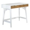 thumbnail image 1 of Origins by Alpine Larsen Mini Desk in White, 1 of 5