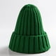 thumbnail image 2 of Qarigey Sombrero Unisex mezclas de algodón sólido cálido HIP HOP sombreros de punto hombres gorras de invierno mujeres Skullies gorros para Sombreros verde Qarigey AP000123-19, 2 of 6