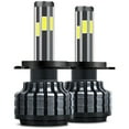thumbnail image 1 of H4/H7/H11 LED Headlight Bulbs 2Pcs LED Headlight Conversion Kit 6000K White Car Headlamps IP67 Waterproof Headlight Bulbs, 1 of 7