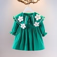 thumbnail image 1 of 2023 nuevo verano algodón bebé niñas dibujos animados manga larga vestido ropa infantil niños princesa vestidos ropa Casual 0-3 años Tan Jianjun  unisex, 1 of 2