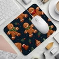 thumbnail image 2 of Gingerbread Man Printed Square Mouse Pad, 8.3x9.8 Inch, Non-Slip Rubber Bottom Mouse Mat for Office and Gaming, 2 of 6