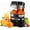 black, variant on Dual-Head Automatic Citrus Juicer, Upgrade 18000RPM Electric Lemon Squeezer, 2-Speed Control & Efficient Pulp Separation & Detachable Design,Easy To Clean & Use (black)