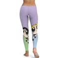 thumbnail image 5 of The Powerpuff Girls Womens Lounge Legging Soft Workout Athletic Running Yoga Pants Yoga Leggings 2XL, 5 of 8