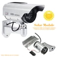thumbnail image 4 of Cámara de seguridad solar falsa estilo pistola, color plata, con soporte ajustable 360° para disuasión de robos en interiores/exteriores, modelo SN-61, 4 of 6
