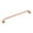 Polished Copper, variant on Hickory Hardware H076705-BGB 224 mm Center to Center Forge Pull, Brushed Golden Brass