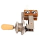 thumbnail image 1 of Interruptor de palanca de manera, interruptor de palanca de guitarra en forma de L de 3 vías Selector de pastilla de guitarra construido para el futuro, 1 of 12