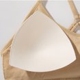 thumbnail image 6 of YWDJ Sleep Bras for Women Plus Size Pullover Comfy Bras No Wire Sports Bras Spaghetti Straps Full Coverage Bras Push up Low Support Hollow Gym Bras Padded Mesh Yoga Bras Comfy Wrap Solid Bras Beige S, 6 of 9