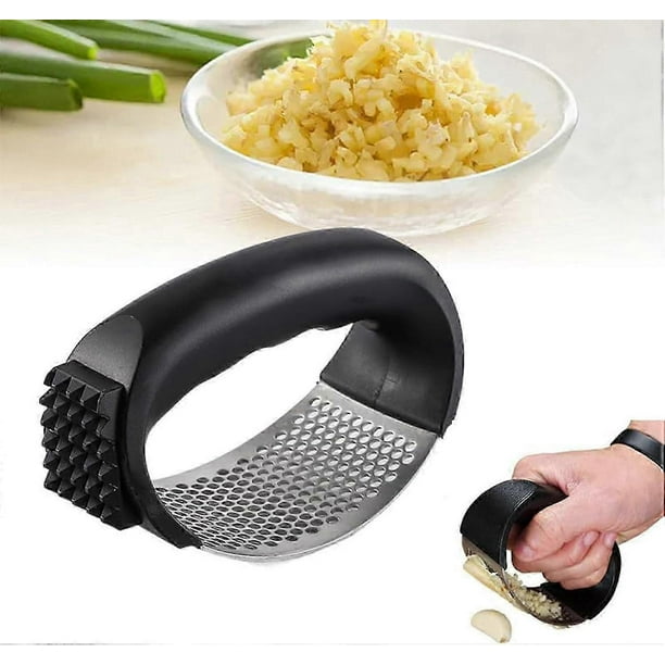 Stainless Steel Garlic Presser,Garlic Press Rocker,Professional Kitchen Gadgets