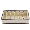 thumbnail image 2 of Foldable Storage Box, Beige Odorless Storage Box Portable Safe  For Store Socks For Store Underpants, 2 of 8