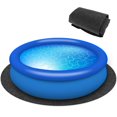 thumbnail image 1 of MesaSe 78 inch  Hot Tub Mat  Large Washable Inflatable Hot Tub Pad  Black, 1 of 9